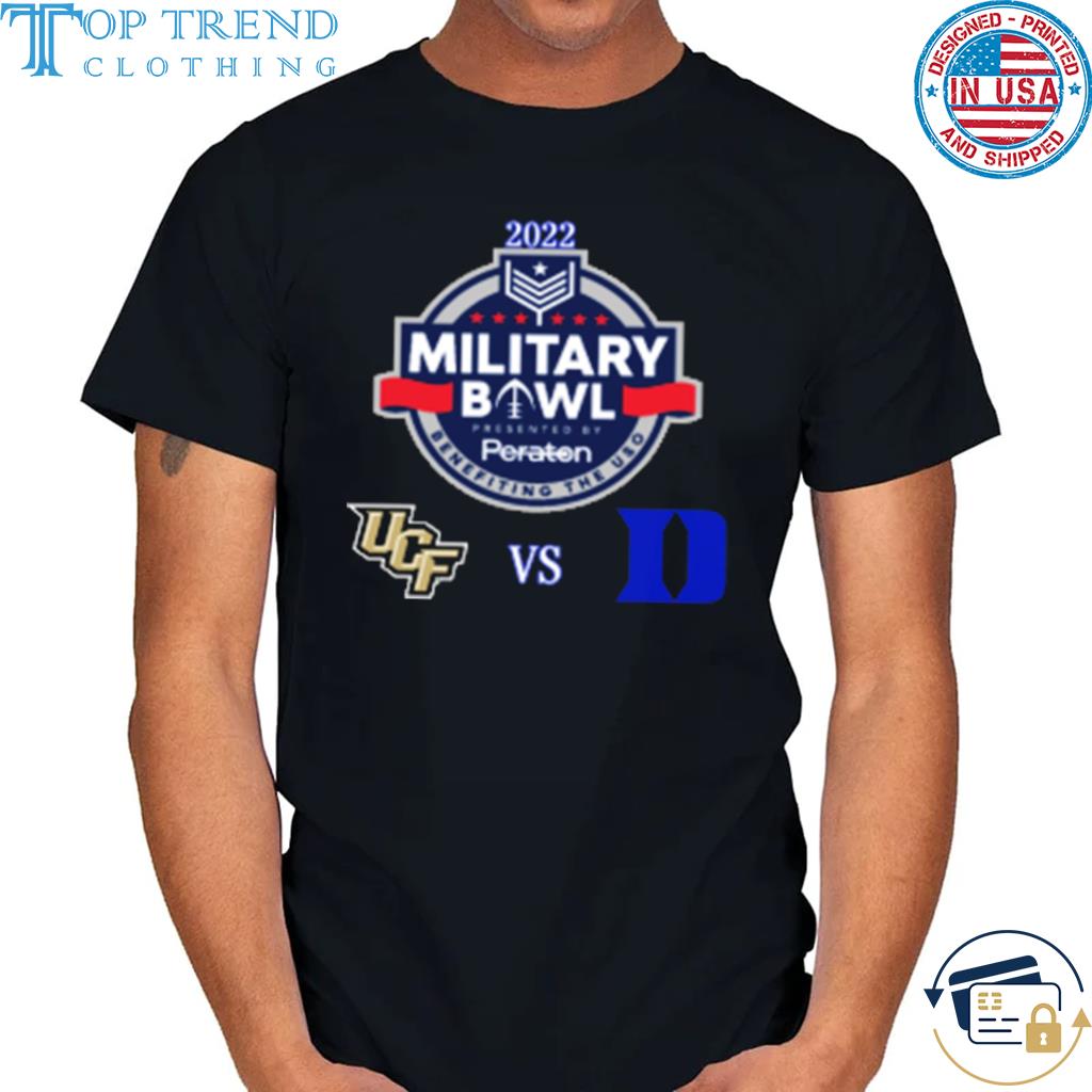 2022 military bowl central florida knights vs the duke blue devils shirt