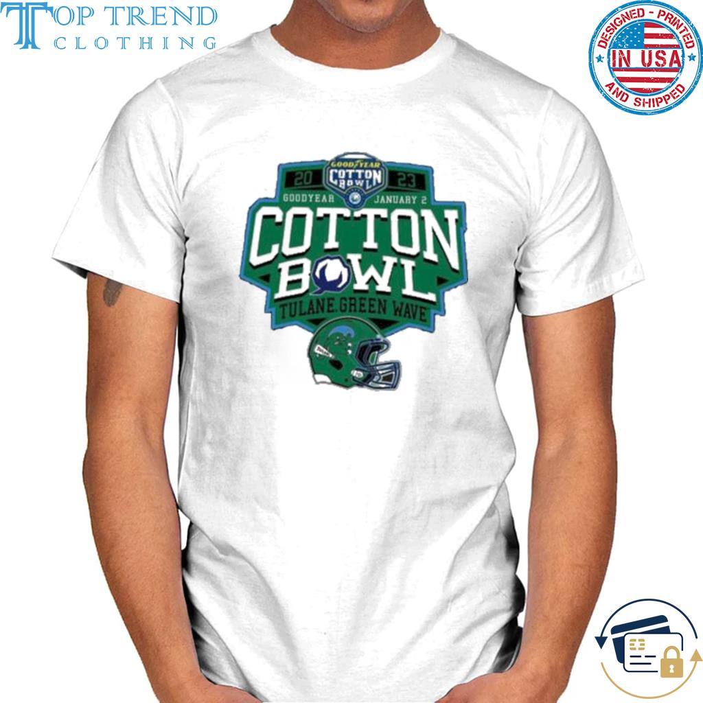 2023 Goodyear Cotton Bowl Tulane Green Wave Shirt