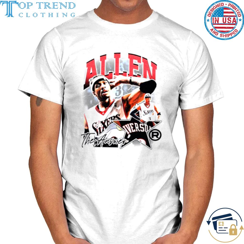 Allen Iverson The Answer Travis Scott Astroworld Shirt