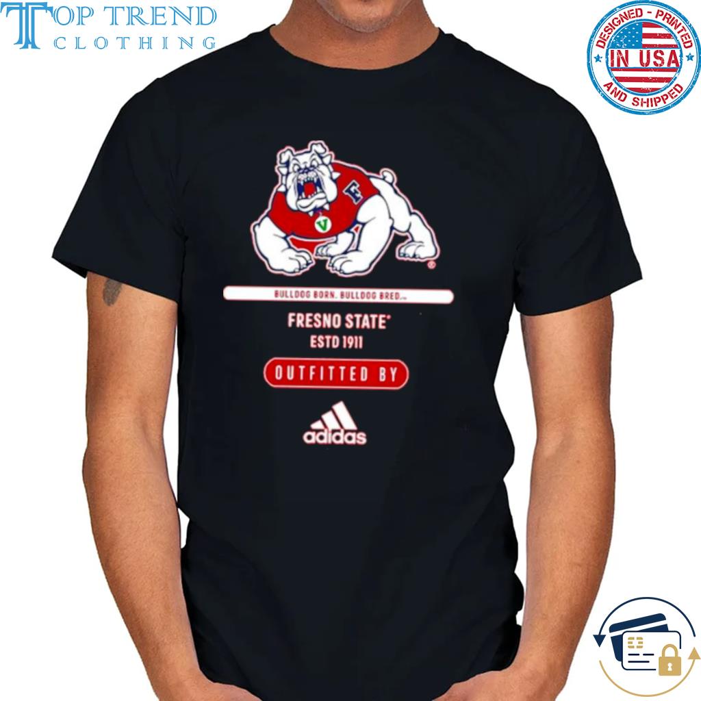 Awesome fresno State Bulldogs Adidas Team Creator Outfitted By Estd 1911 Shirt