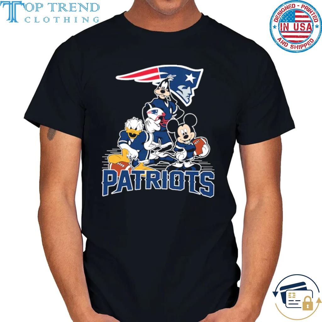 Best mickey Mouse New England Patriots American Football Nfl Sports Shirt
