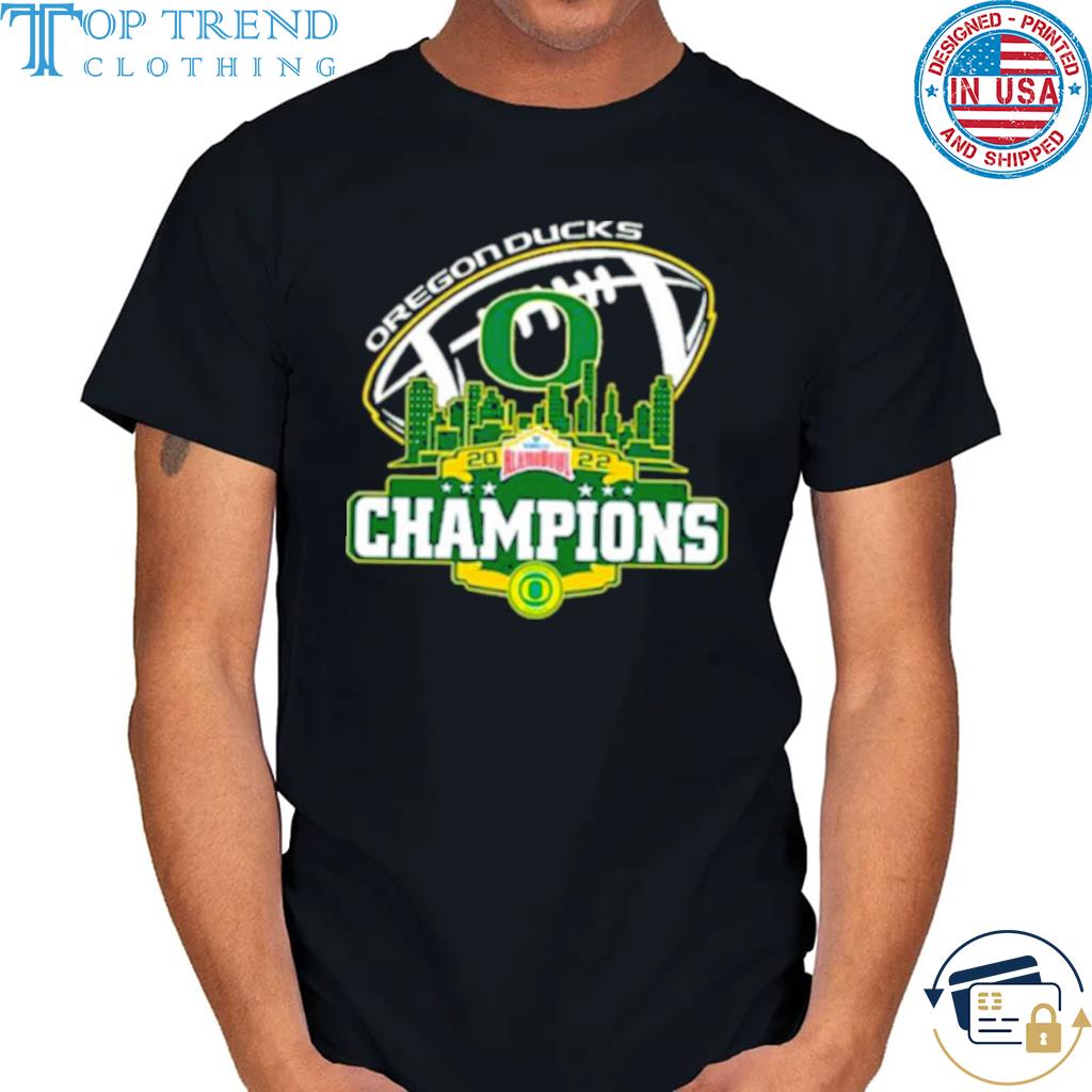 Champion Oregonducks Logo Alamo Bowl City 2022 Shirt