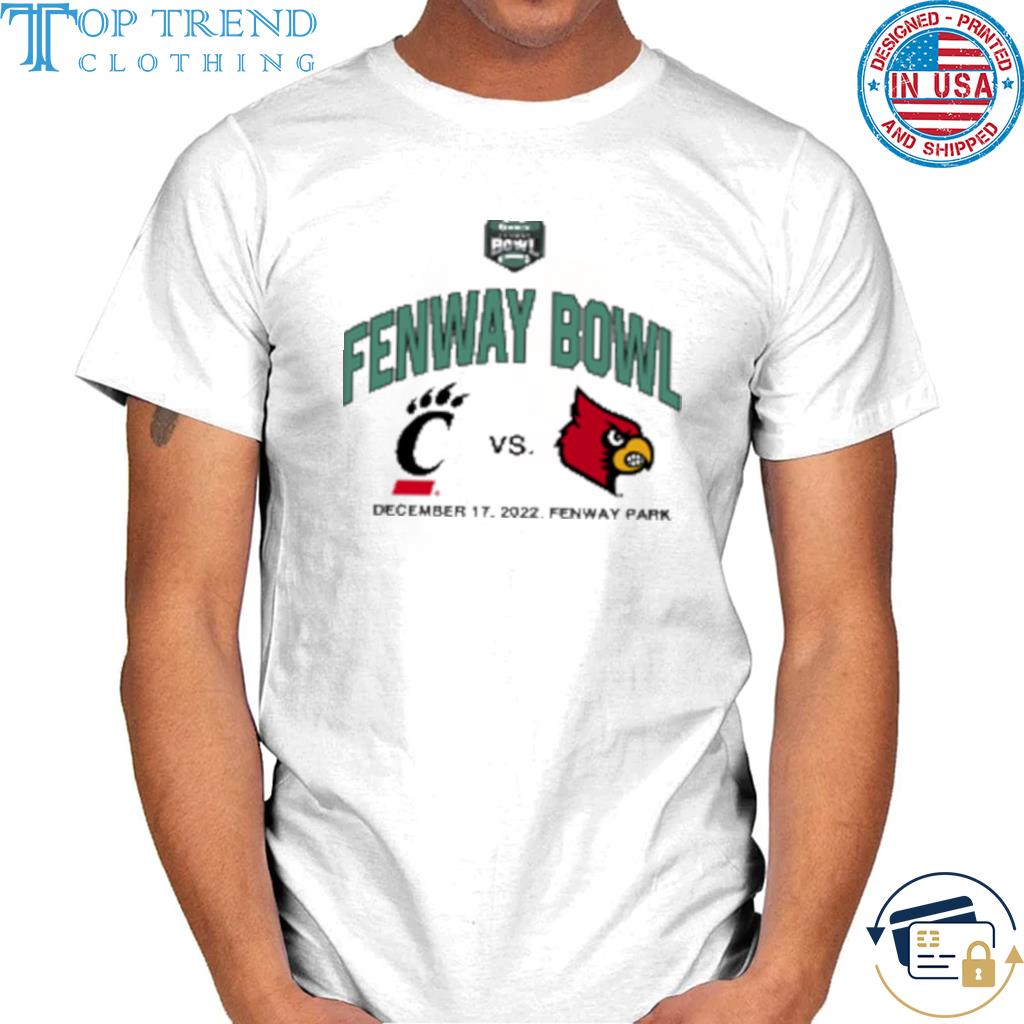 Cincinnati vs louisville football 2022 fenway bowl dueling shirt