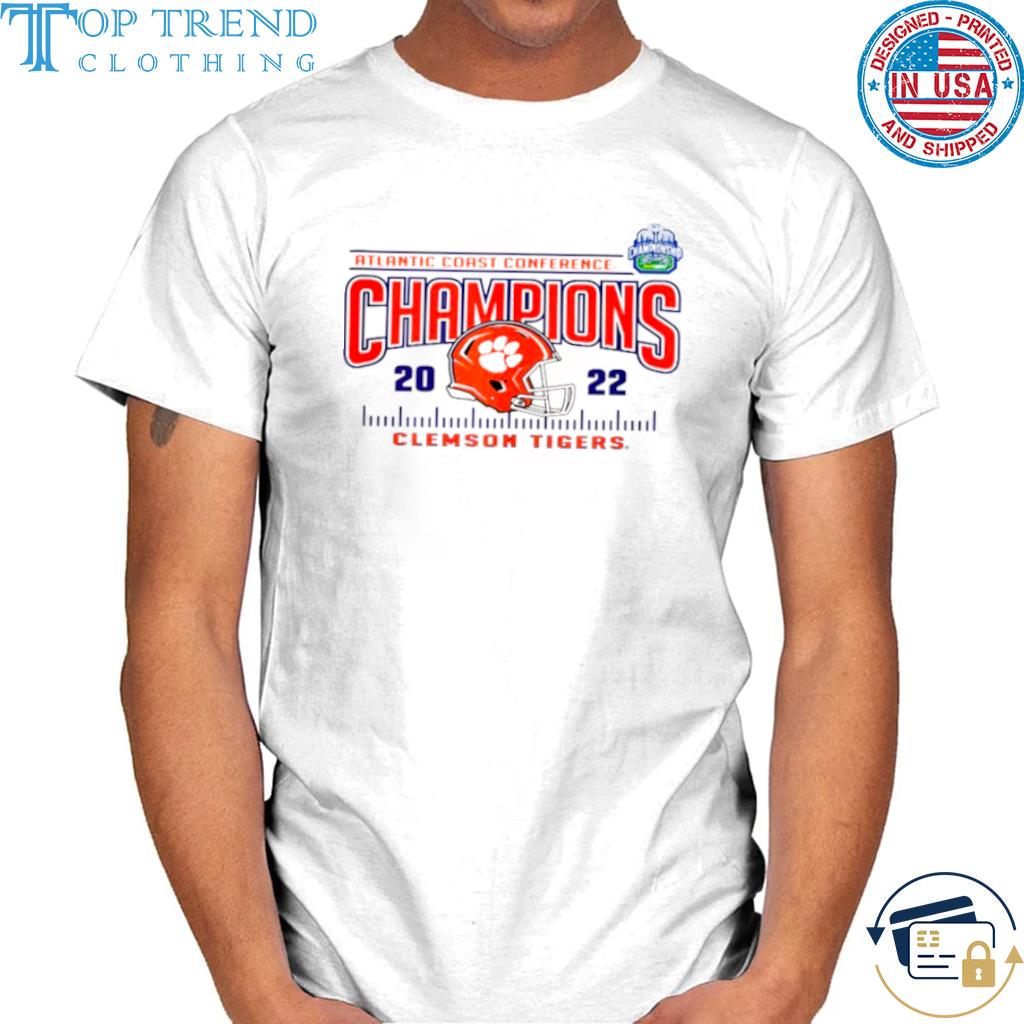 Clemson Tigers ACC Champs 2022 Helmet Shirt