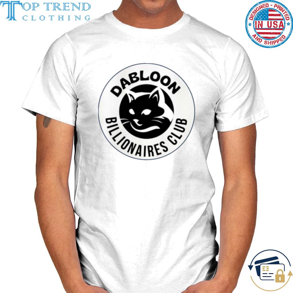 Dabloon Billionaires Club Black Cat Logo Shirt