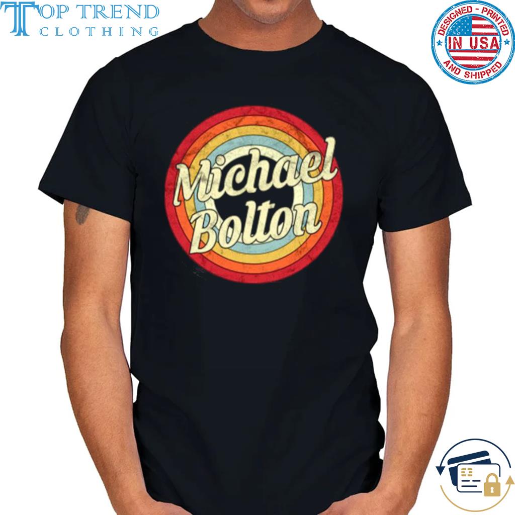 Distressed Design Michael Bolot Name Shirt