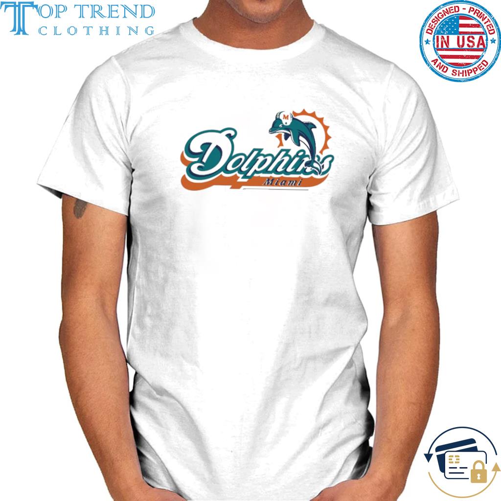 Dolphins miami logo shirt