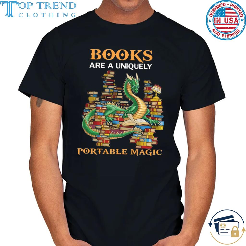 Dragon books are a uniquely portable magic shirt