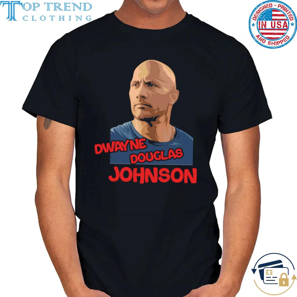 Dwayne Douglas Johnson Face Art Shirt