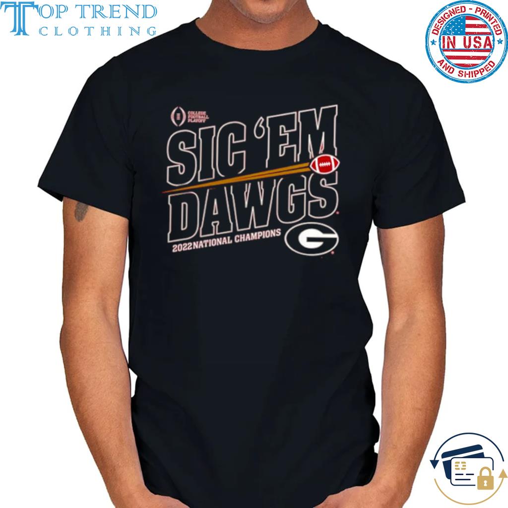 Georgia Bulldogs 2022 SEC Football Conference Champions Recap Shirt
