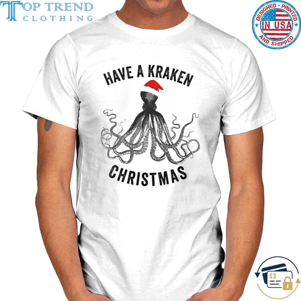 Have A Kraken Santa Octopus Christmas Sweater