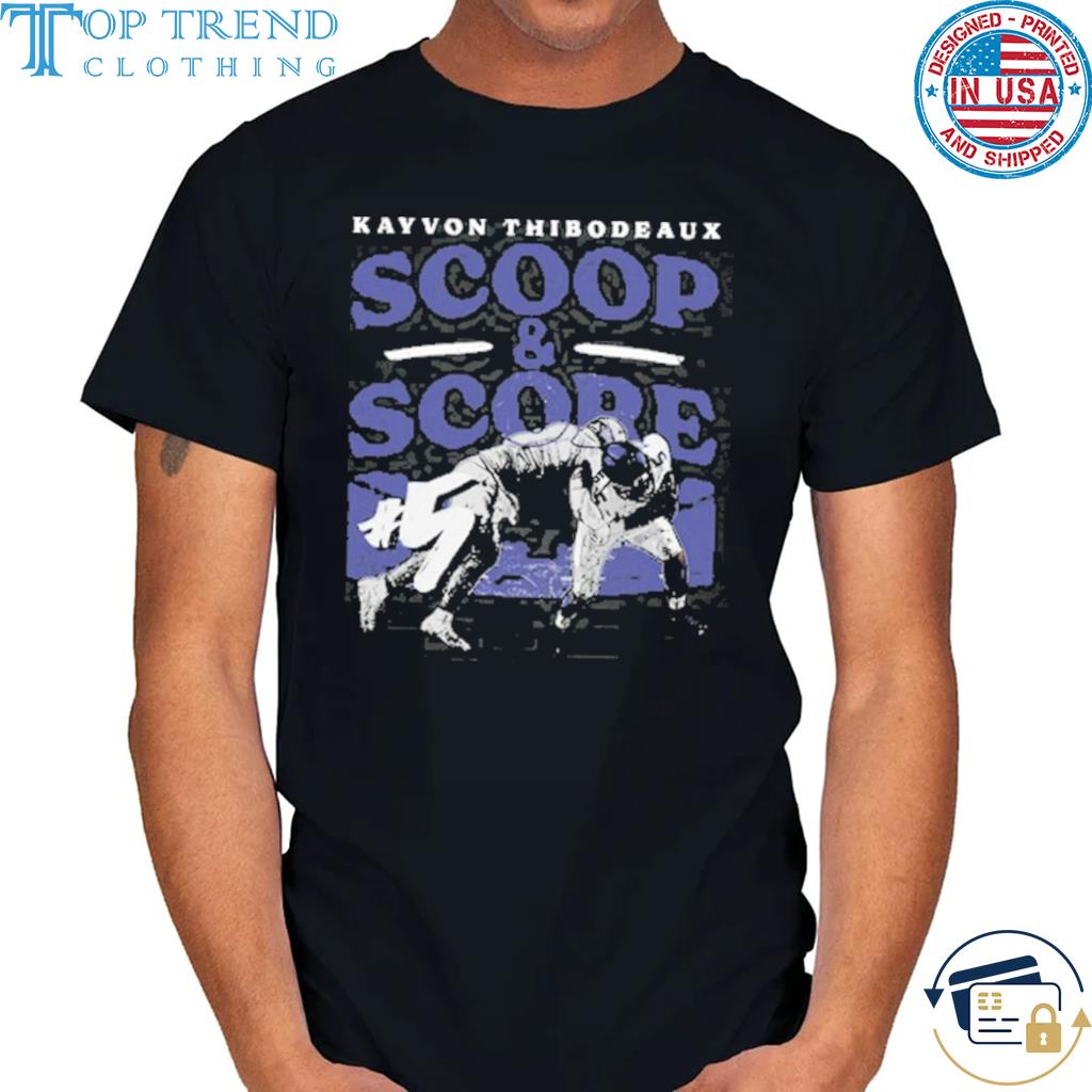 Kayvon Thibodeaux New York G Scoop & Score WHT Shirt