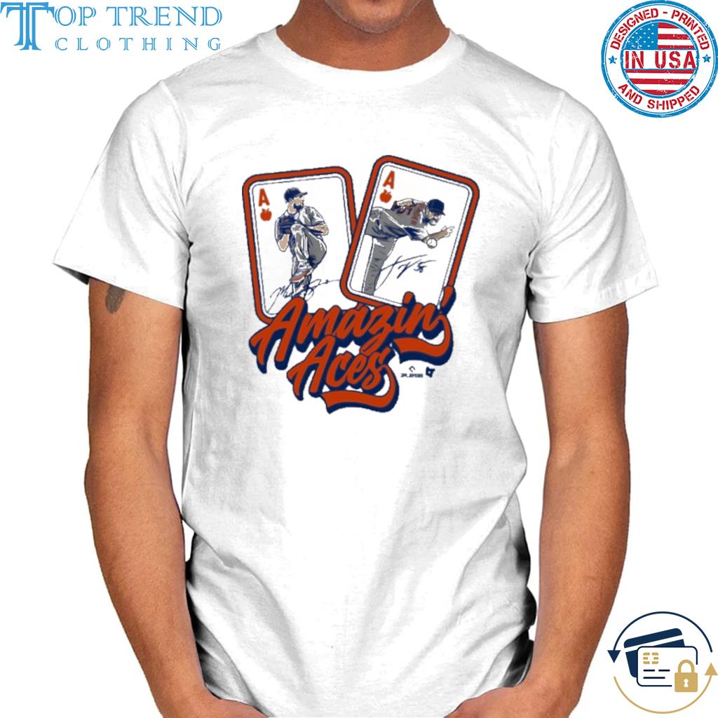 Max scherzer & justin verlander amazin' aces shirt