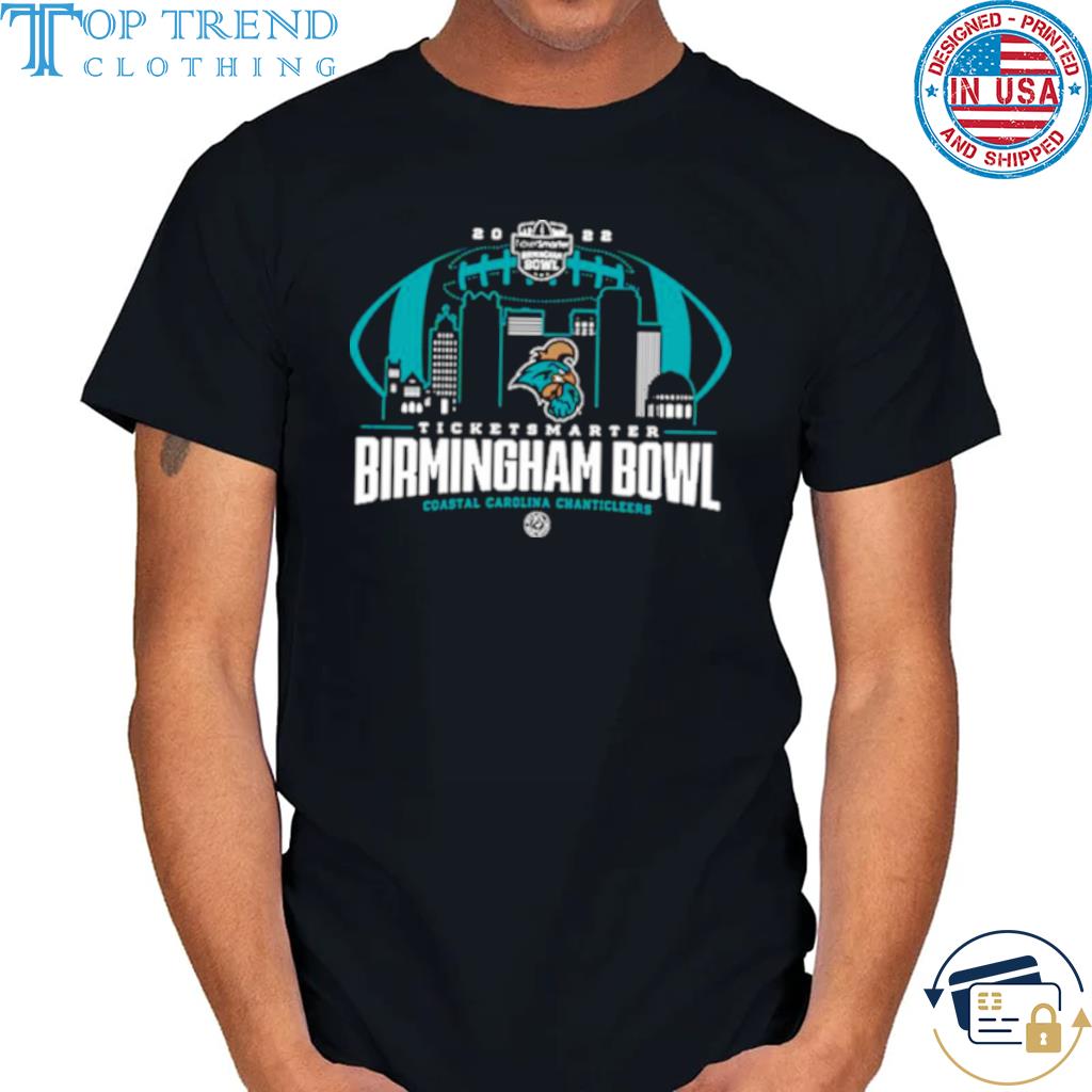 Official coastal Carolina Chanticleers 2022 Birmingham Bowl Shirt