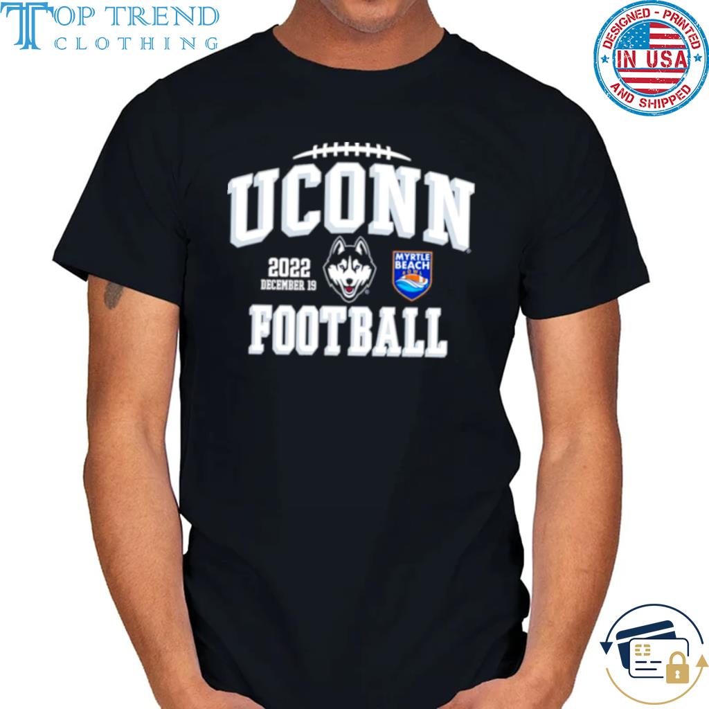 Official uconn Huskies 2022 Myrtle Beach Bowl Bound Shirt