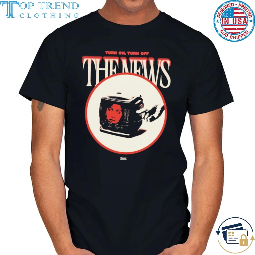 Paramore turn on turn off the news eleanor osada shirt