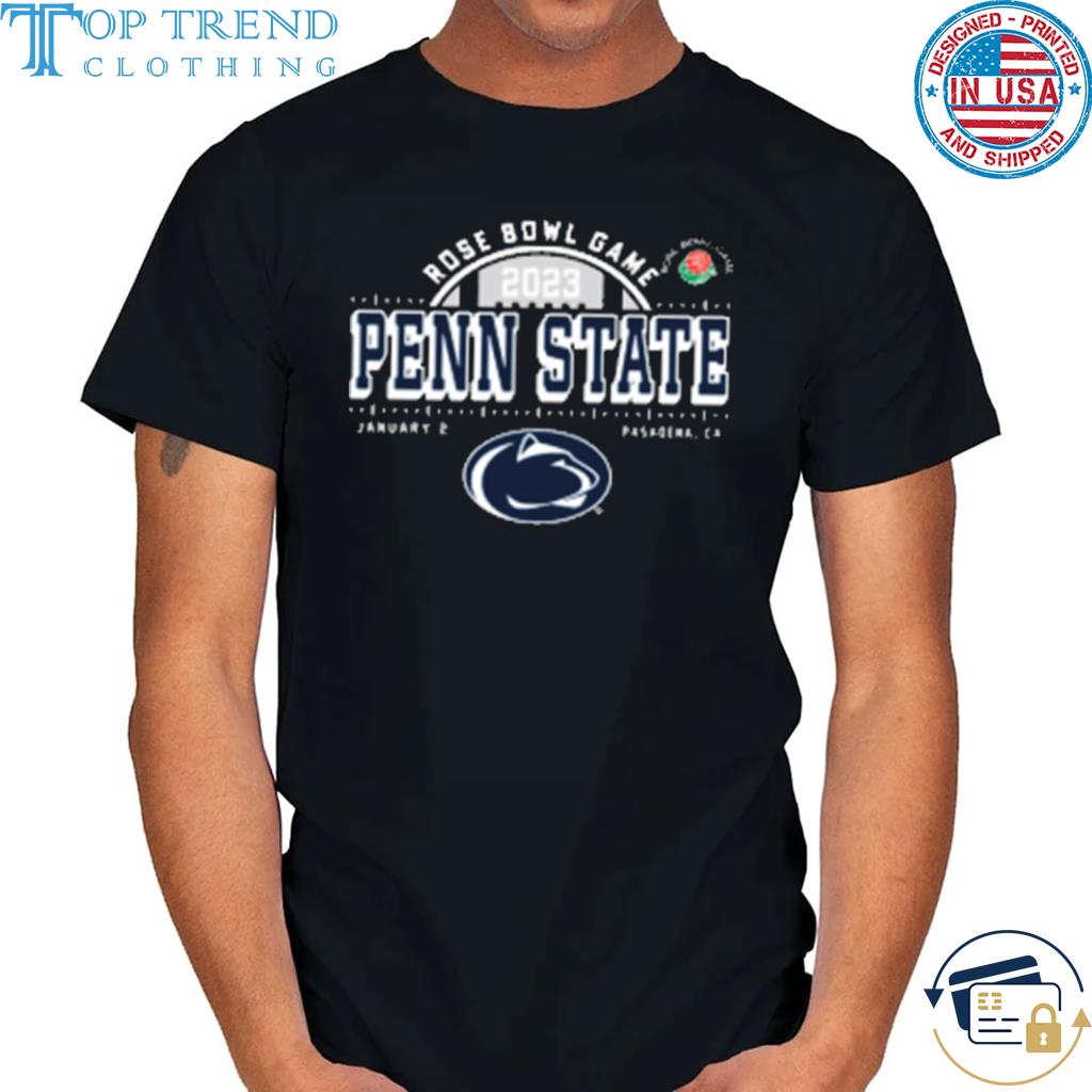 Penn state 2023 rose bowl game football shirt