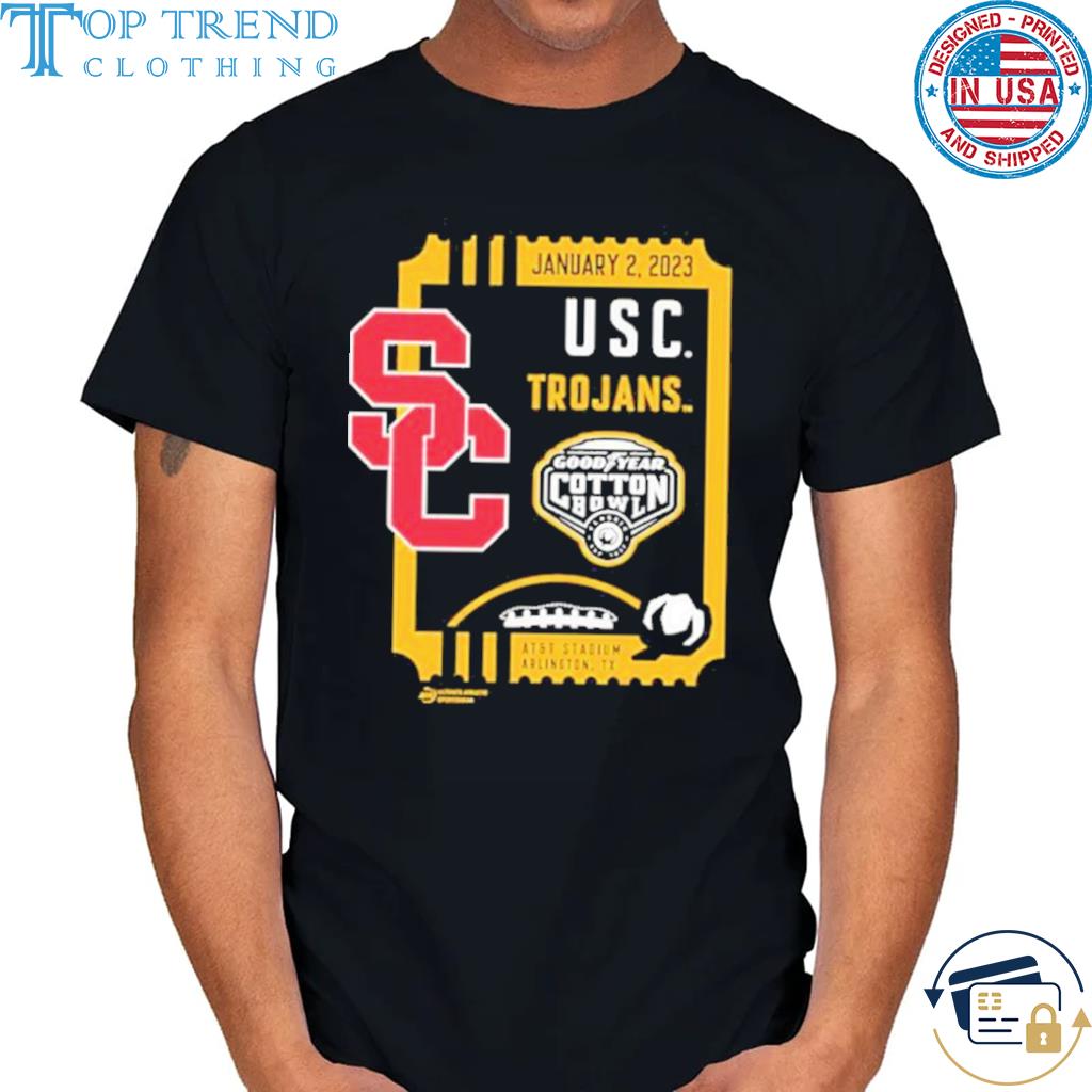 Premium uSC Trojans January 2 2023 Goodyear Cotton Bowl Shirt