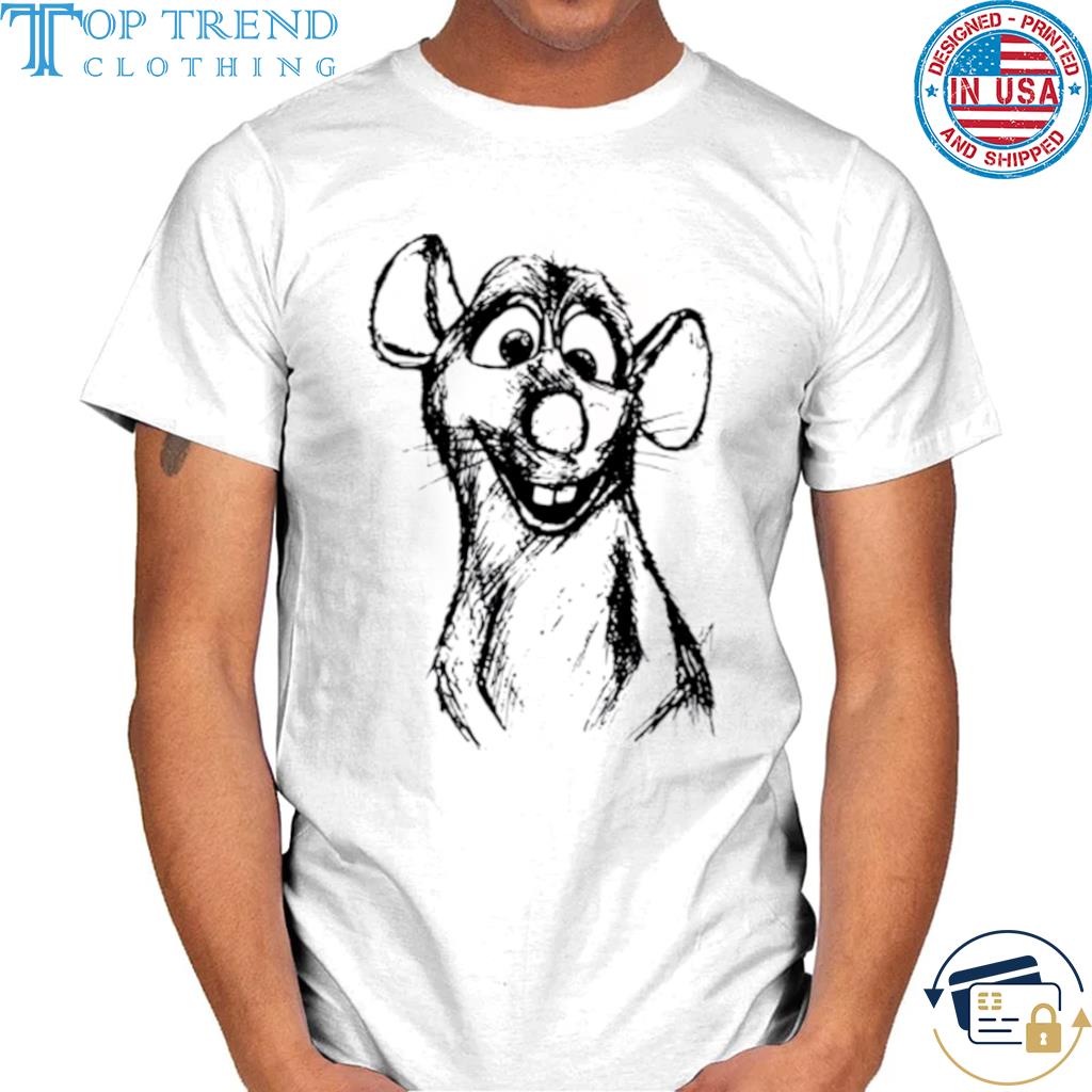 Ratatouille Remy Sketch Design shirt