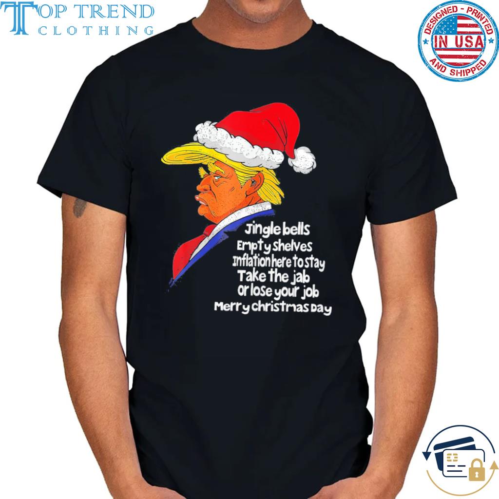 Santa Donald Trump jingle joe biden republican political Christmas sweater