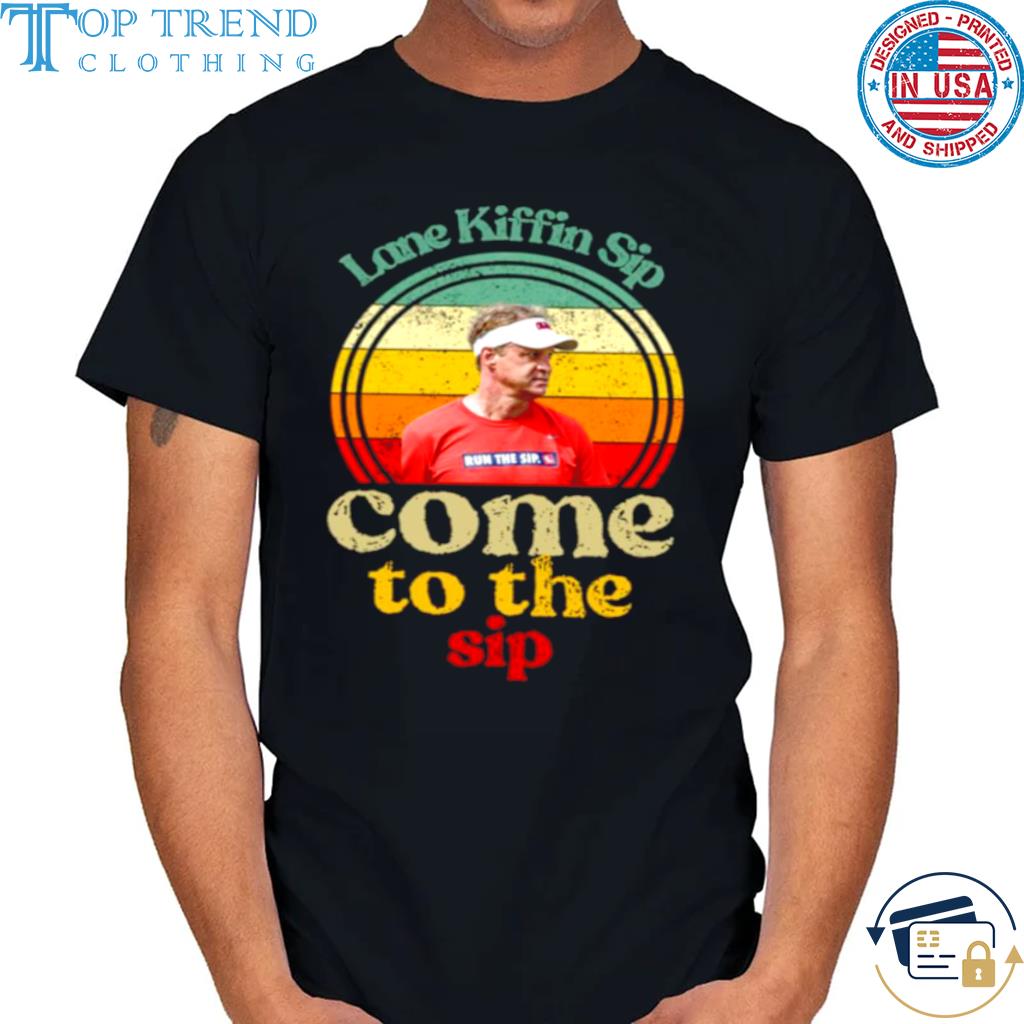 Sunset Design Lane Kiffin Sip Shirt