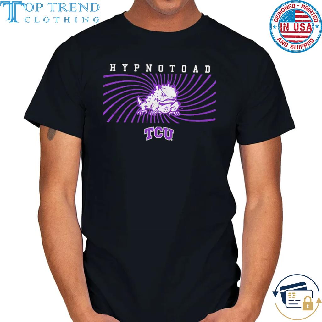 Tcu football hypnotoad logo shirt
