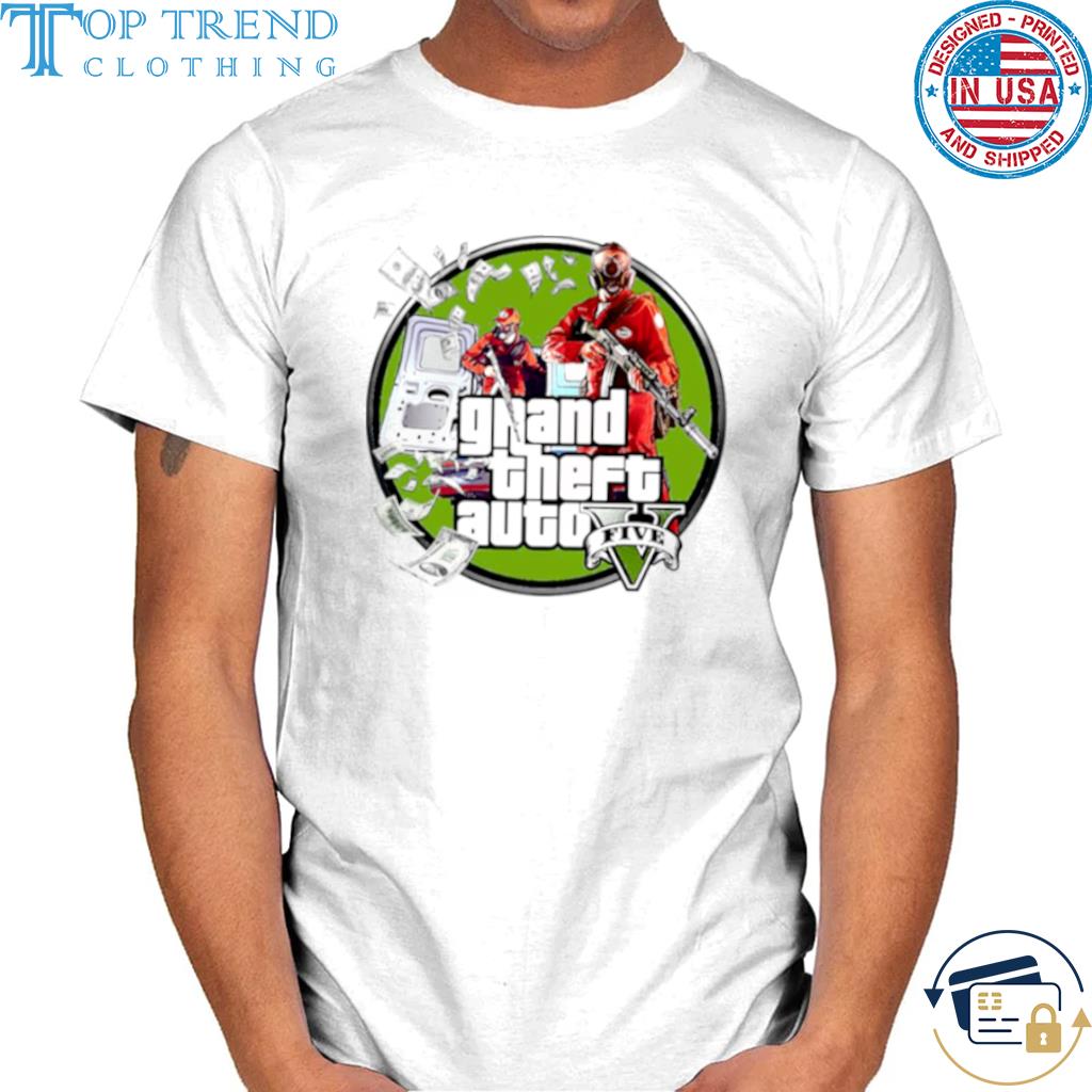 The Money Heist Grand Theft Auto Gta Shirt
