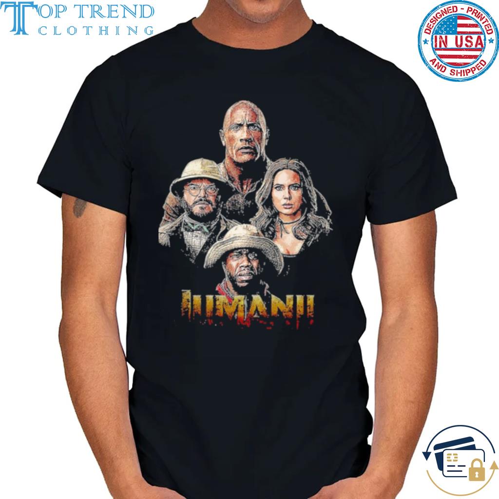 The Rock Jumanji Graphic Kevin Hart Comedy shirt