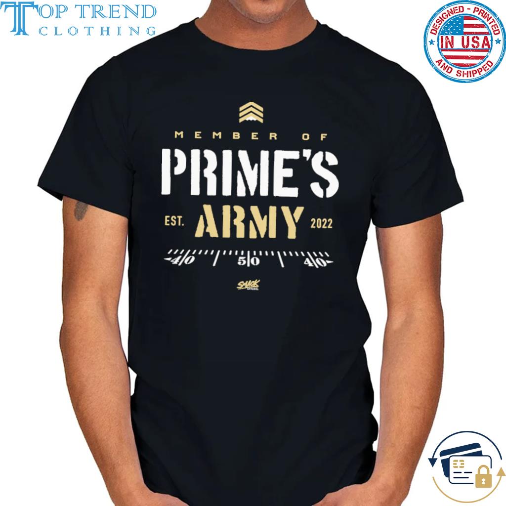 Top prime's Army for Colorado College T-Shirt