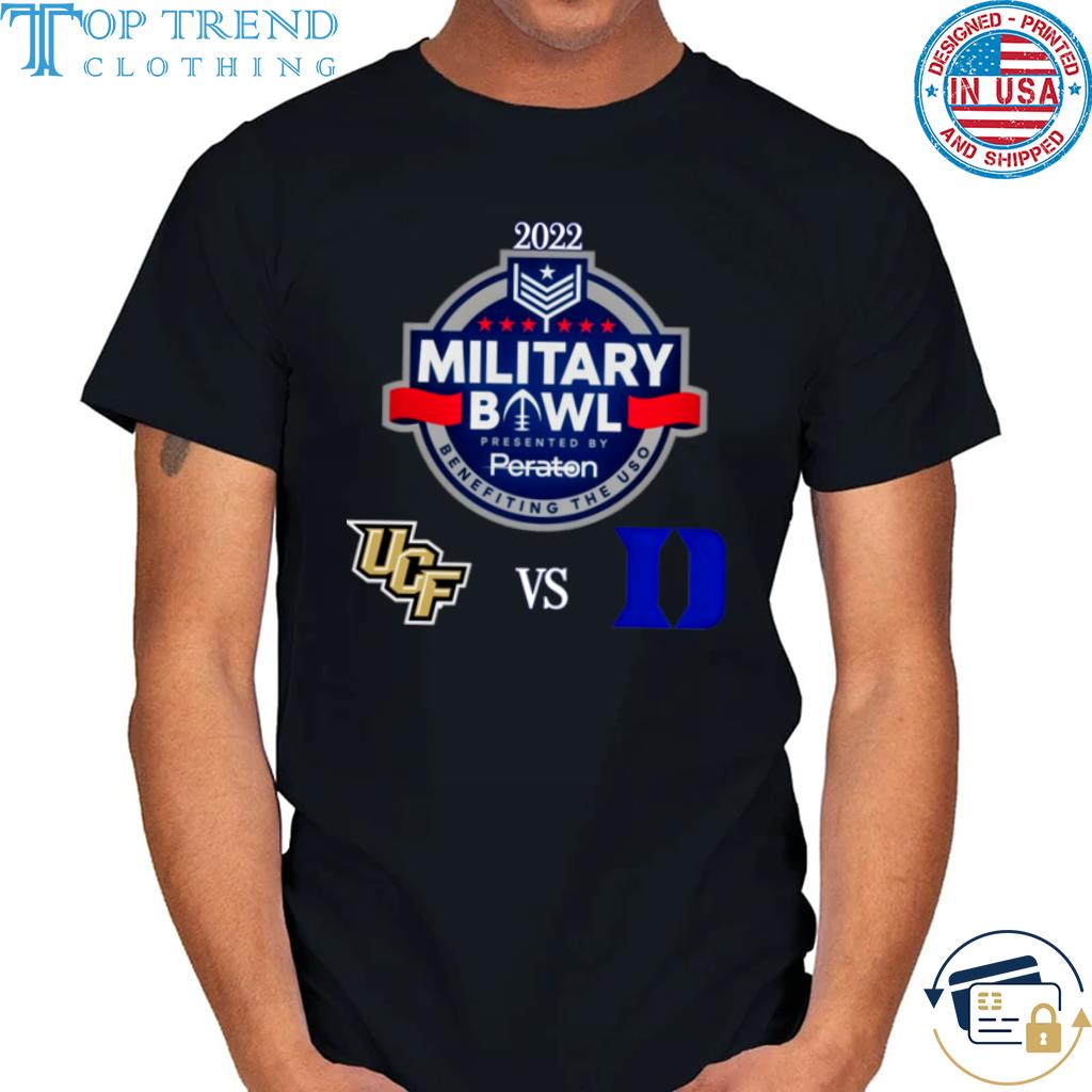 UCF vs Duke 2022 Military Bowl Shirt