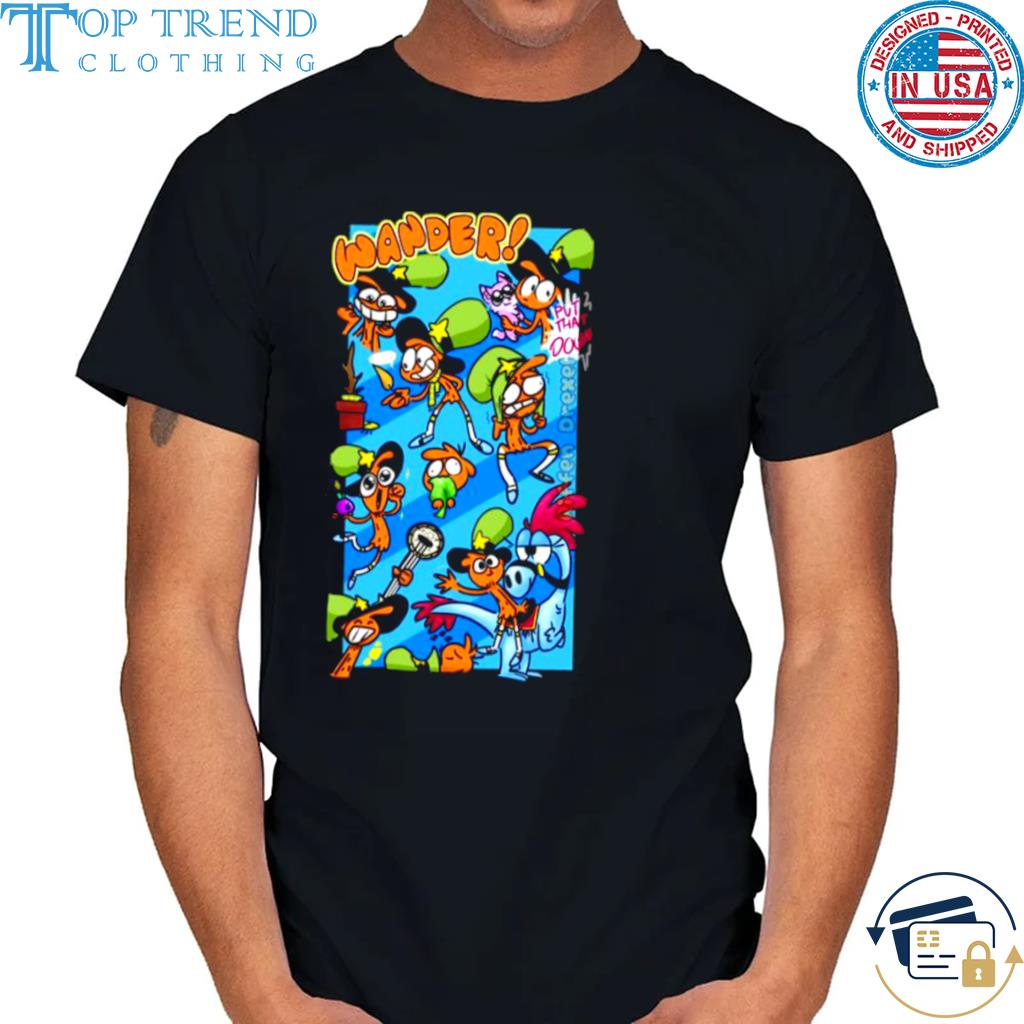 Wander long graphic wander over yonder shirt