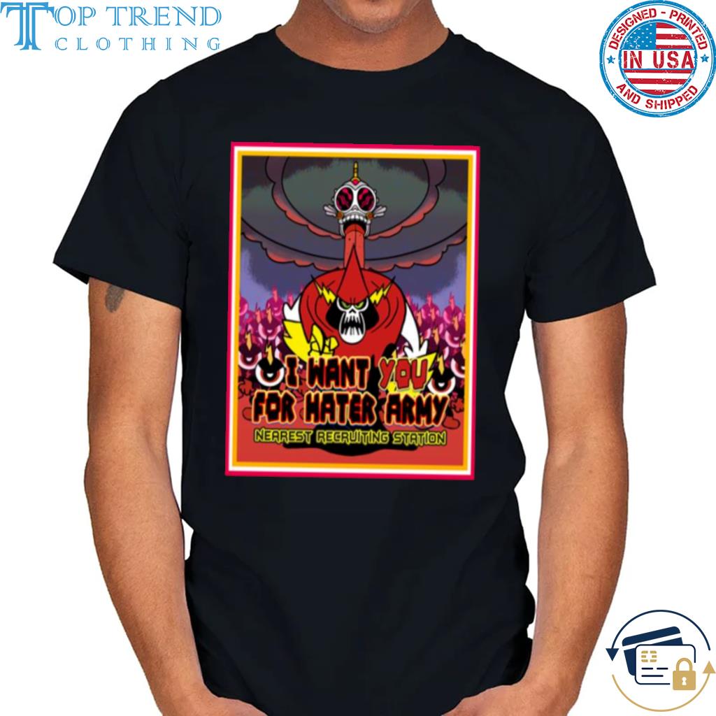 Wander Over Yonder Lord Hater Wants You shirt