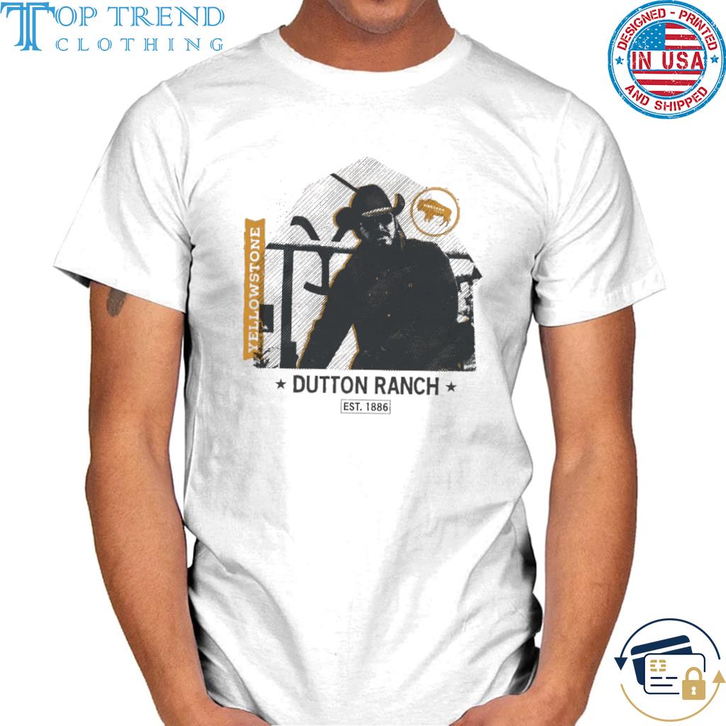 Yellowstone Dutton Ranch Rip Barn Tee Shirt