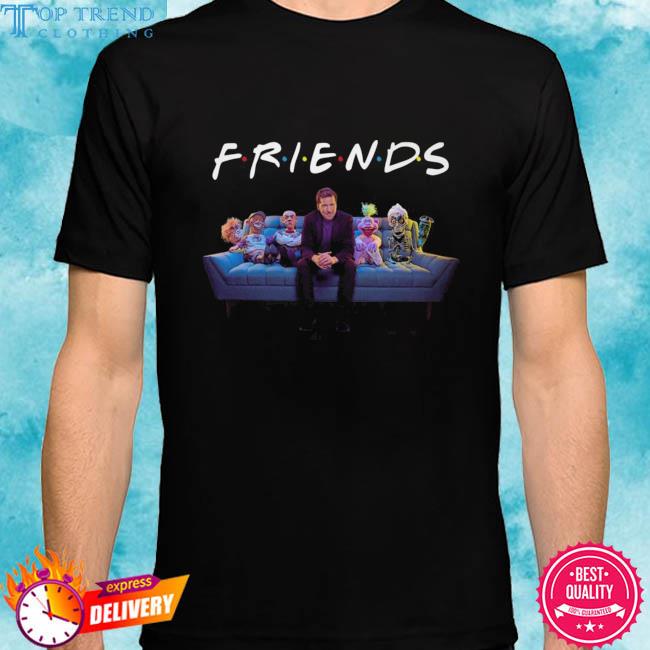 Official jeff Dunham Character Peanut Melvin the Superhero Guy Achmed Bubba J Walter friends shirt
