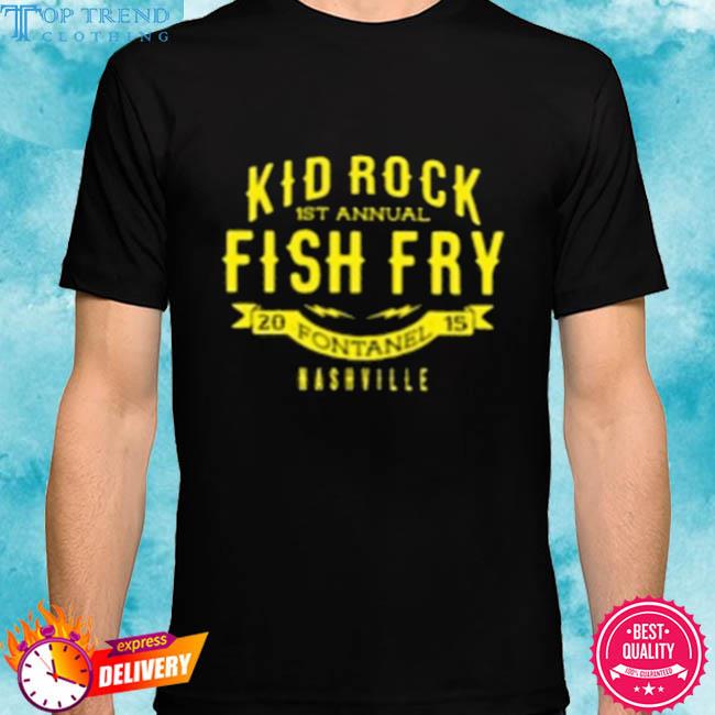 Official kid rock fish fry 2015 shirt