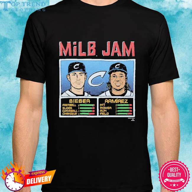 Official Milb Jam Clippers Bieber And Ramirez T-Shirt