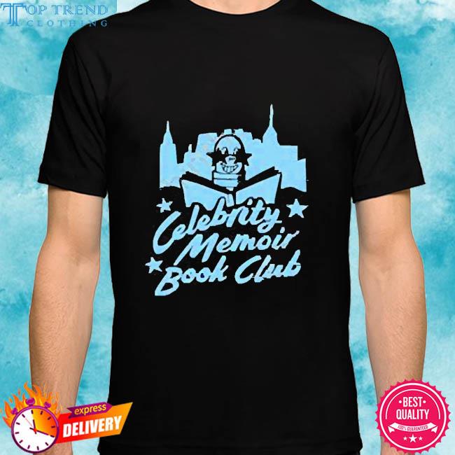 Official Celebrity Memoir Book Club Worm Tee Shirt
