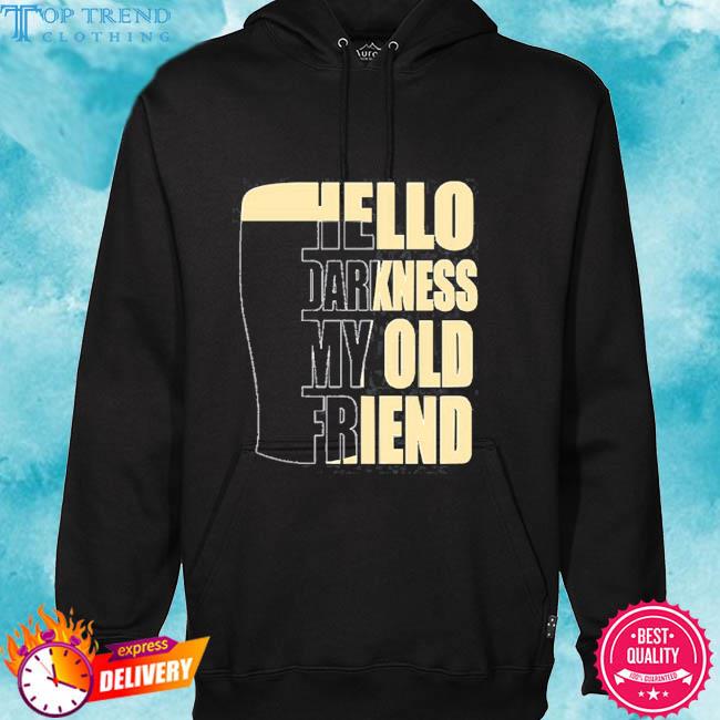 Official Parker Hello Darkness My Old Friend Stout Beer Shirt hoodie