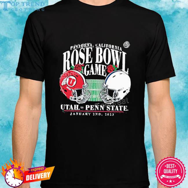 Official Pasadena California Rose Bowl Game Utah Vs Penn State 2023 Shirt