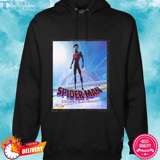Official Spider-Man Across The Spider-Verse Miles Morales New Poster Home Decor Tee Shirt hoodie