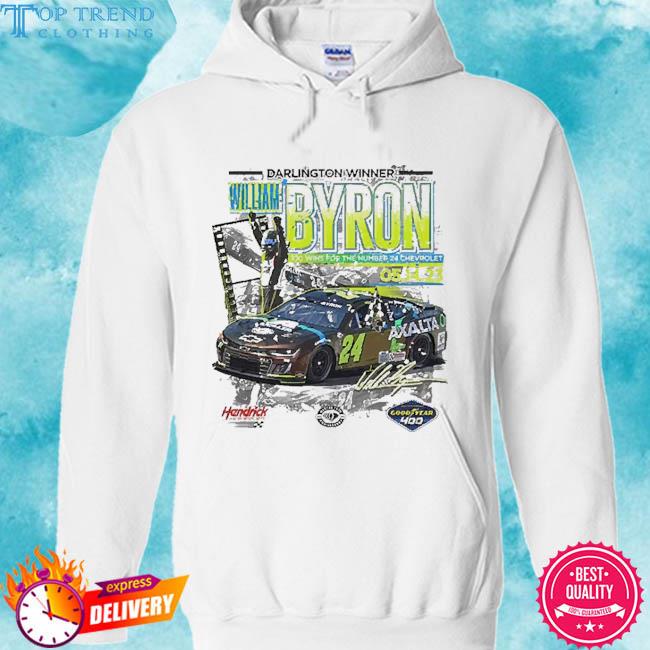 Official William Byron Checkered Flag Sports 2023 Goodyear 400 Race Winner T-Shirt hoodie