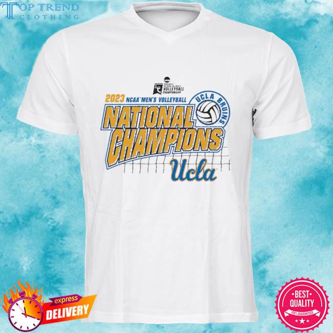 Premium blue 84 ucla bruins white 2023 ncaa men's volleyball national champions shirt