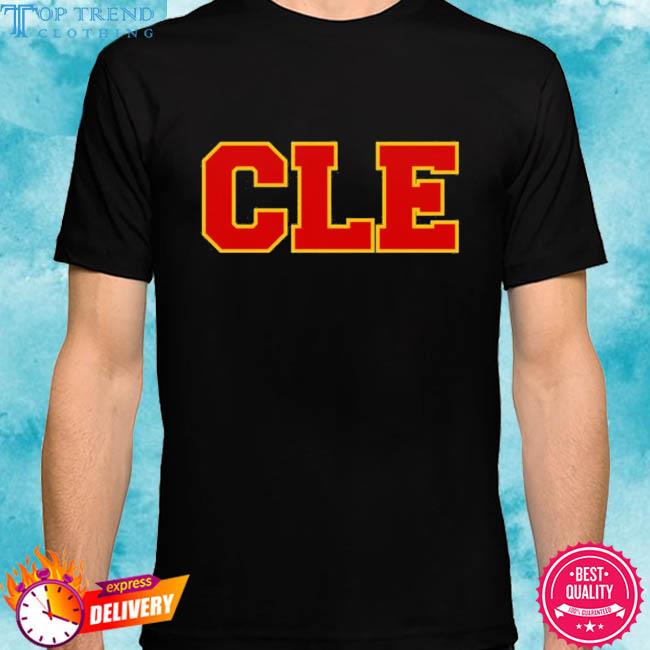 Premium cle cleveland logo shirt