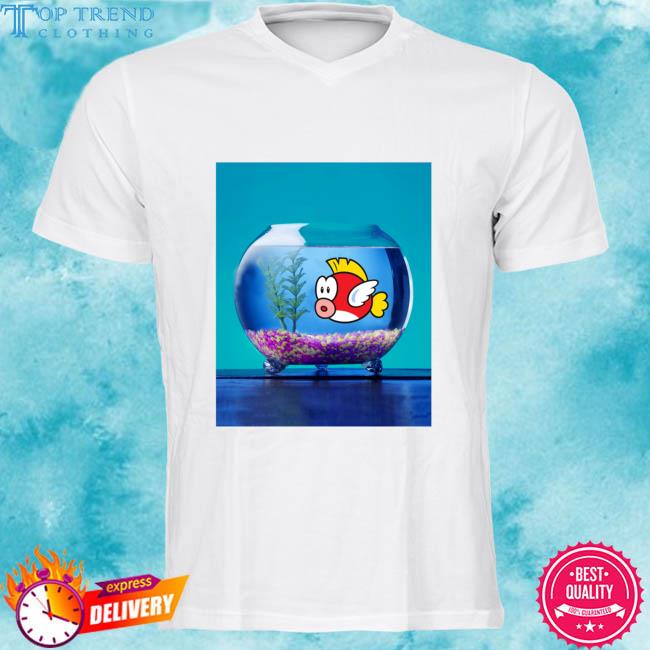Premium nintendo Mario cheep cheep fish bowl 2023 shirt