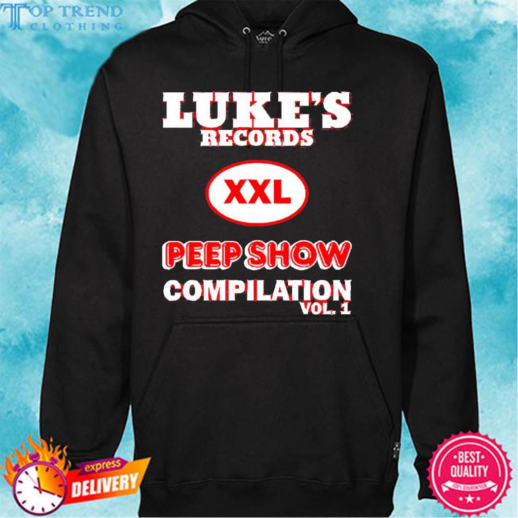Luther Campbell Luke's Records Xxl Peep Show Compilation Vol 1 Shirt hoodie