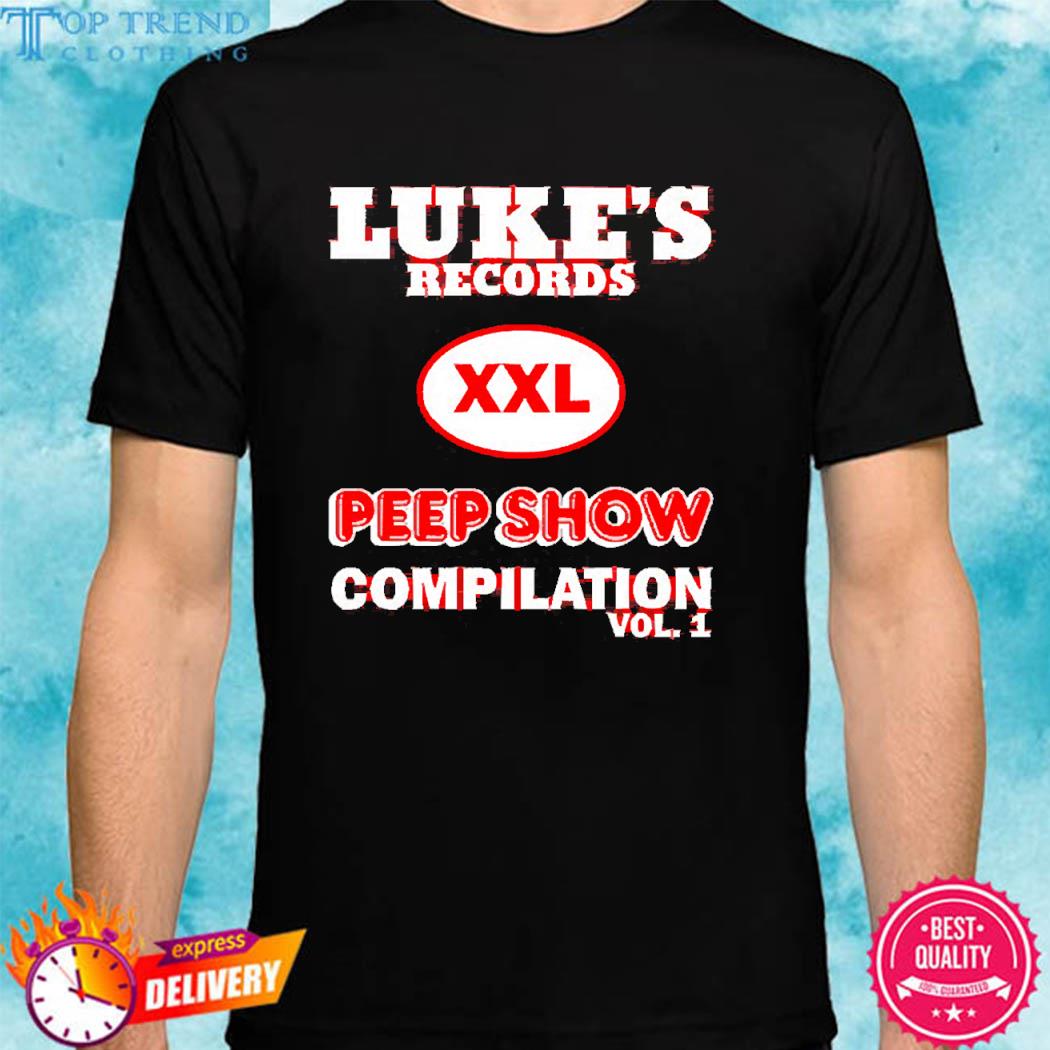 Luther Campbell Luke's Records Xxl Peep Show Compilation Vol 1 Shirt