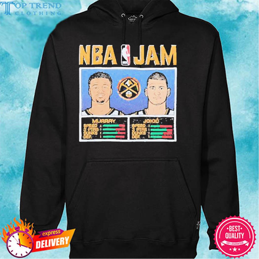 NBA Jam Jamal murray & nikola jokic denver nuggets s hoodie
