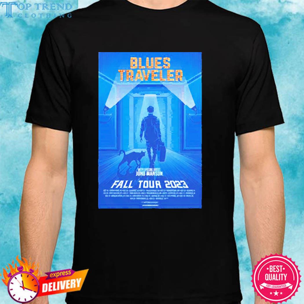 Official Blues Traveler Announce Fall Tour 2023 Shirt