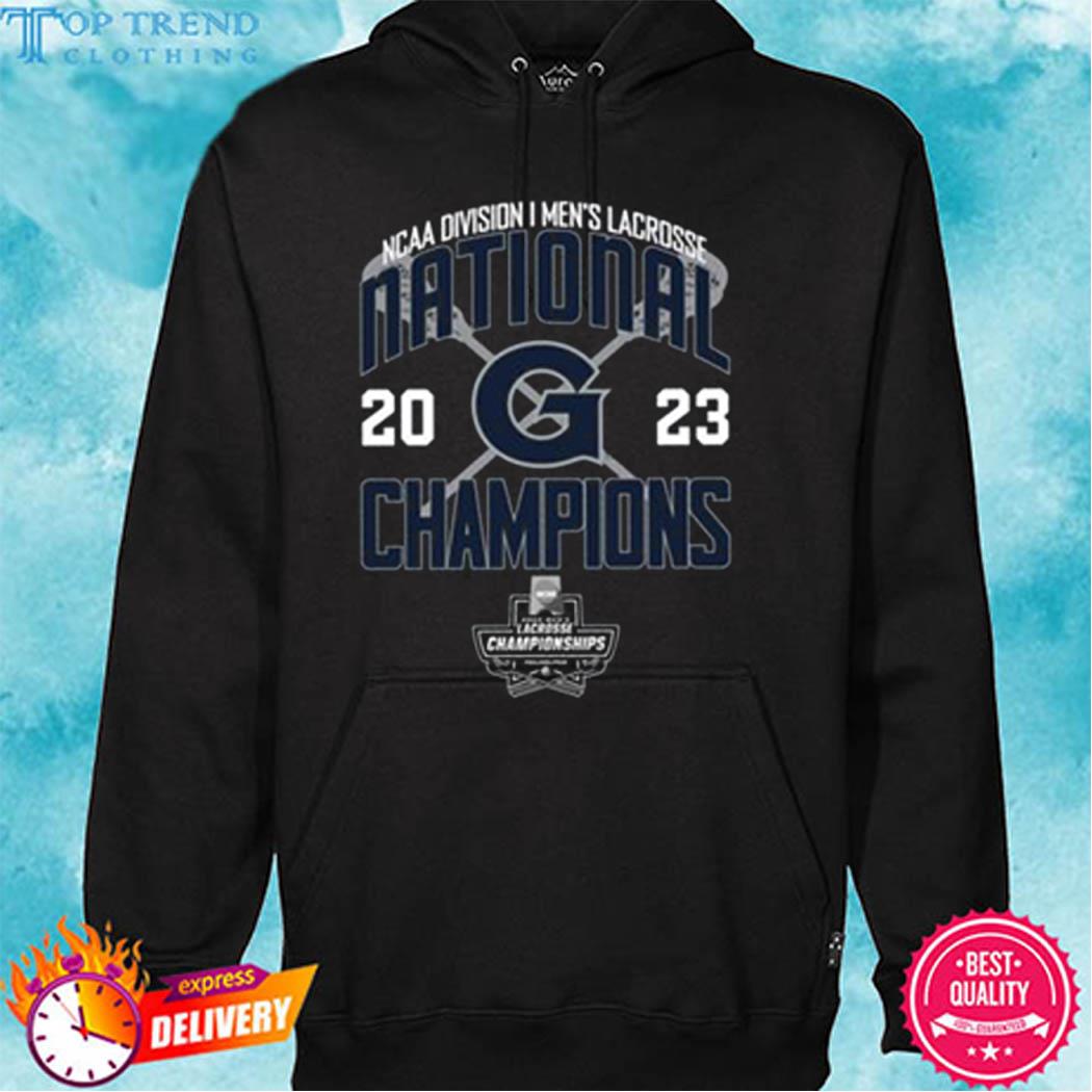Official Georgetown Hoyas 2023 Ncaa Di Men’S Lacrosse Championships Philadelphia Logo s hoodie