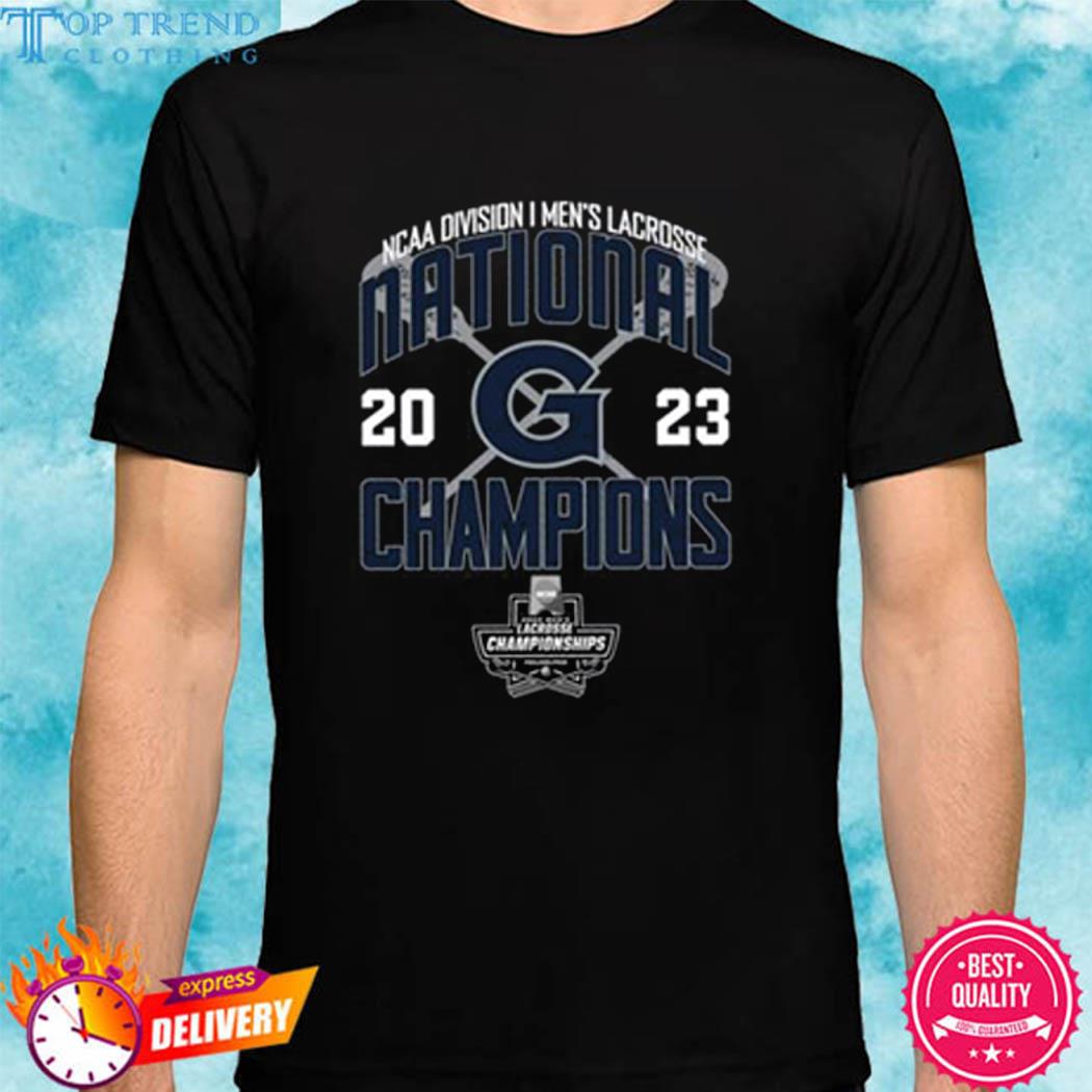 Official Georgetown Hoyas 2023 Ncaa Di Men’S Lacrosse Championships Philadelphia Logo shirt